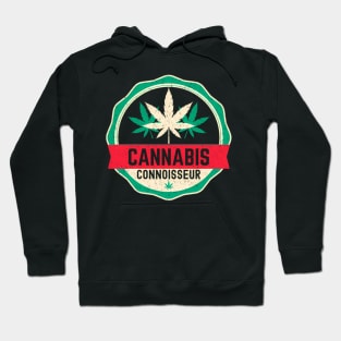 Weed Stoner Cannabis Connoisseur Marijuana Smoke Hoodie